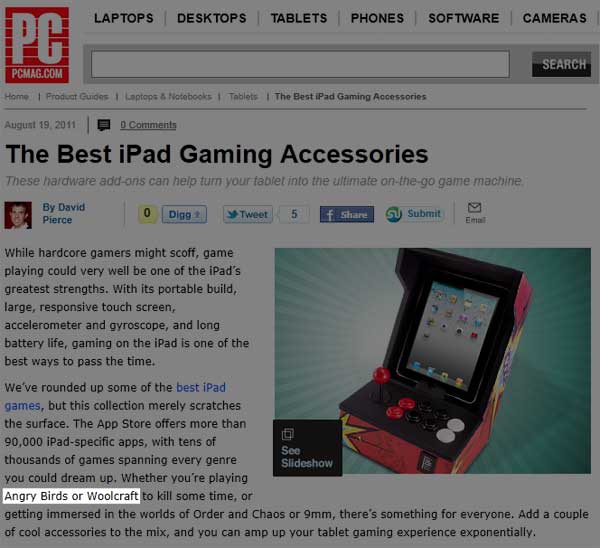 PCMAG says Woolcraft!