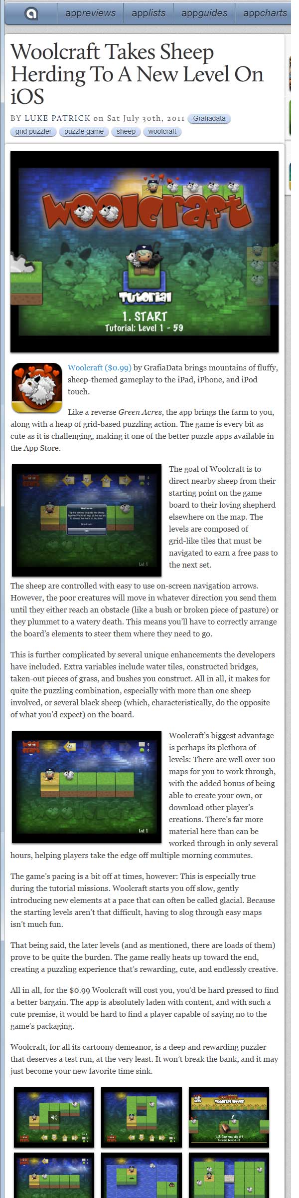 appadvice review Woolcraft appadvice review Woolcraft