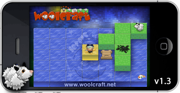 Woolcraft iphone app jan 2012 from France Woolcraft level editor jan 2012