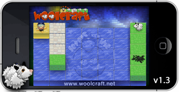 Woolcraft iphone app jan 2012 from Singapore Woolcraft level editor jan 2012