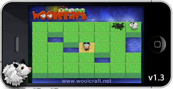 Woolcraft iphone app jan 2012 from France Woolcraft level editor jan 2012