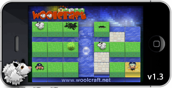 Woolcraft iphone app jan 2012 from France Woolcraft level editor jan 2012
