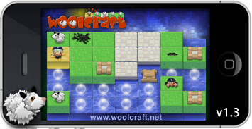 Woolcraft iphone app jan 2012 from France Woolcraft level editor jan 2012