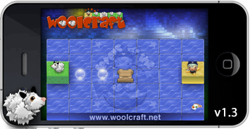 Woolcraft iphone app jan 2012 from France Woolcraft level editor jan 2012