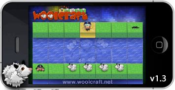 Woolcraft iphone app jan 2012 from France Woolcraft level editor jan 2012