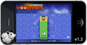 Woolcraft iphone app feb 2012 from Taiwan Woolcraft level editor feb 2012