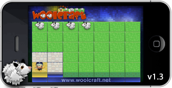 Woolcraft iphone app feb 2012 from France Woolcraft level editor feb 2012