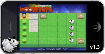 Woolcraft iphone app apr 2012 from France Woolcraft level editor apr 2012