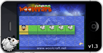 Woolcraft iphone app may 2012 from Wild Wild Web Woolcraft level editor may 2012