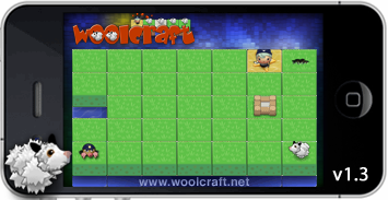 Woolcraft iphone app aug 2012 from France Woolcraft level editor aug 2012