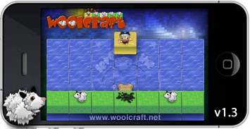 Woolcraft iphone app oct 2012 from France Woolcraft level editor oct 2012