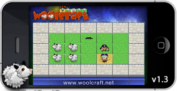 Woolcraft iphone app nov 2012 from France Woolcraft level editor nov 2012