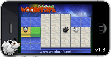 Woolcraft iphone app nov 2012 from Sweden Woolcraft level editor nov 2012