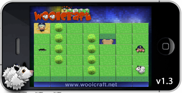 Woolcraft iphone app nov 2012 from Sweden Woolcraft level editor nov 2012