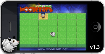 Woolcraft iphone app may 2013 from France Woolcraft level editor may 2013