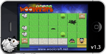 Woolcraft iphone app may 2013 from Spain Woolcraft level editor may 2013
