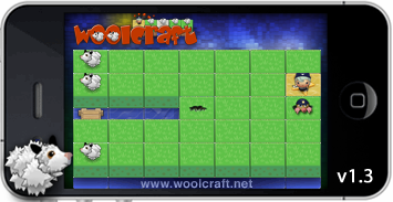 Woolcraft iphone app may 2013 from Spain Woolcraft level editor may 2013
