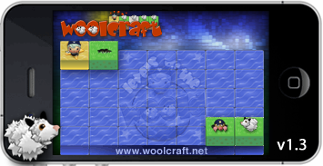 Woolcraft iphone app jun 2013 from Sweden Woolcraft level editor jun 2013