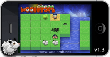 Woolcraft iphone app sep 2013 from New Zealand Woolcraft level editor sep 2013