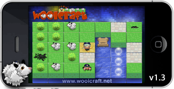 Woolcraft iphone app sep 2013 from Sweden Woolcraft level editor sep 2013