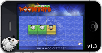 Woolcraft iphone app sep 2013 from Sweden Woolcraft level editor sep 2013