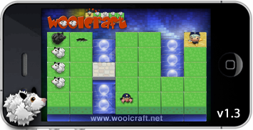 Woolcraft iphone app nov 2013 from France Woolcraft level editor nov 2013