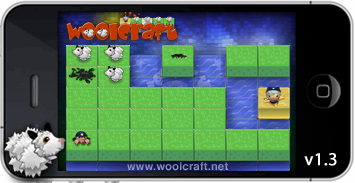 Woolcraft iphone app nov 2013 from France Woolcraft level editor nov 2013