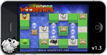 Woolcraft iphone app jun 2014 from France Woolcraft level editor jun 2014