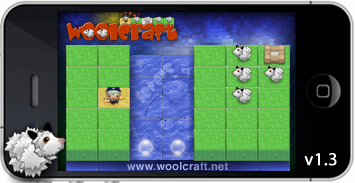 Woolcraft iphone app jun 2014 from Sweden Woolcraft level editor jun 2014