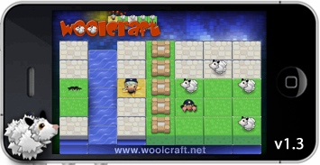 Woolcraft iphone app jun 2014 from Sweden Woolcraft level editor jun 2014