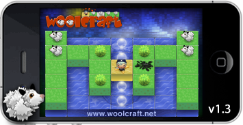 Woolcraft iphone app jun 2014 from Sweden Woolcraft level editor jun 2014
