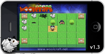 Woolcraft iphone app jan 2015 from France Woolcraft level editor jan 2015
