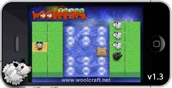 Woolcraft iphone app dec 2015 from Sweden Woolcraft level editor dec 2015
