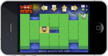 Woolcraft iphone app may 2011 from Germany Woolcraft level editor may 2011