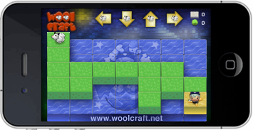 Woolcraft iphone app may 2011 from United Kingdom Woolcraft level editor may 2011
