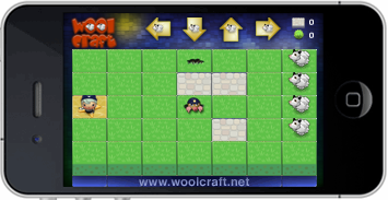 Woolcraft iphone app aug 2011 from Vietnam Woolcraft level editor aug 2011