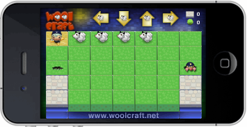 Woolcraft iphone app aug 2011 from Vietnam Woolcraft level editor aug 2011