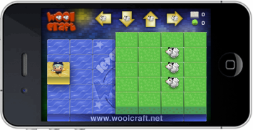 Woolcraft iphone app sep 2011 from France Woolcraft level editor sep 2011