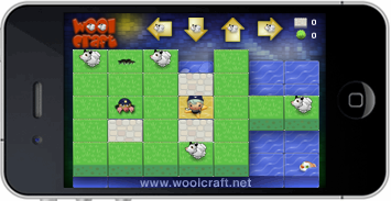 Woolcraft iphone app oct 2011 from New Zealand Woolcraft level editor oct 2011