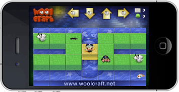 Woolcraft iphone app oct 2011 from New Zealand Woolcraft level editor oct 2011