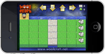 Woolcraft iphone app may 2011 from Hong Kong Woolcraft level editor may 2011
