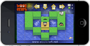 Woolcraft iphone app may 2011 from Italy Woolcraft level editor may 2011