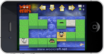 Woolcraft iphone app may 2011 from Italy Woolcraft level editor may 2011