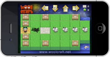 Woolcraft iphone app aug 2012 from Vietnam Woolcraft level editor aug 2012