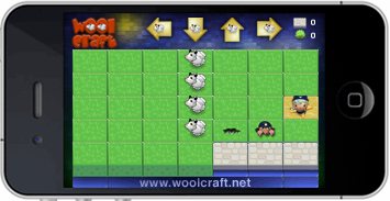 Woolcraft iphone app may 2011 from Taiwan Woolcraft level editor may 2011