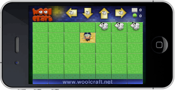 Woolcraft iphone app may 2011 from New Zealand Woolcraft level editor may 2011