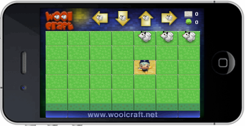 Woolcraft iphone app may 2011 from New Zealand Woolcraft level editor may 2011