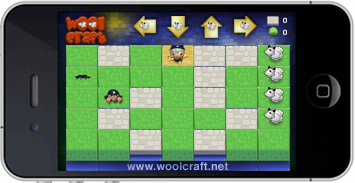 Woolcraft iphone app jun 2011 from Italy Woolcraft level editor jun 2011