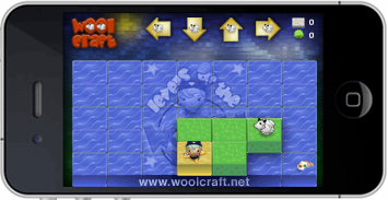 Woolcraft iphone app may 2011 from Germany Woolcraft level editor may 2011