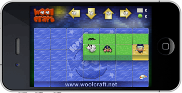 Woolcraft iphone app jun 2011 from Singapore Woolcraft level editor jun 2011